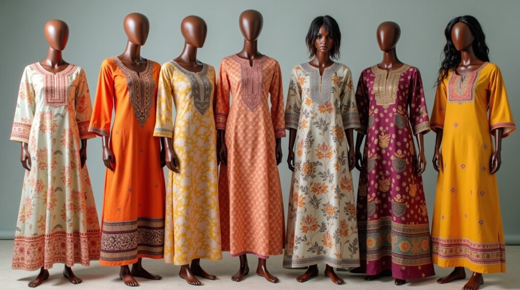 7 Cotton Kurti Looks That Will Make Your Colleagues Ask "Where Did You Get That?" cotton kurti set
