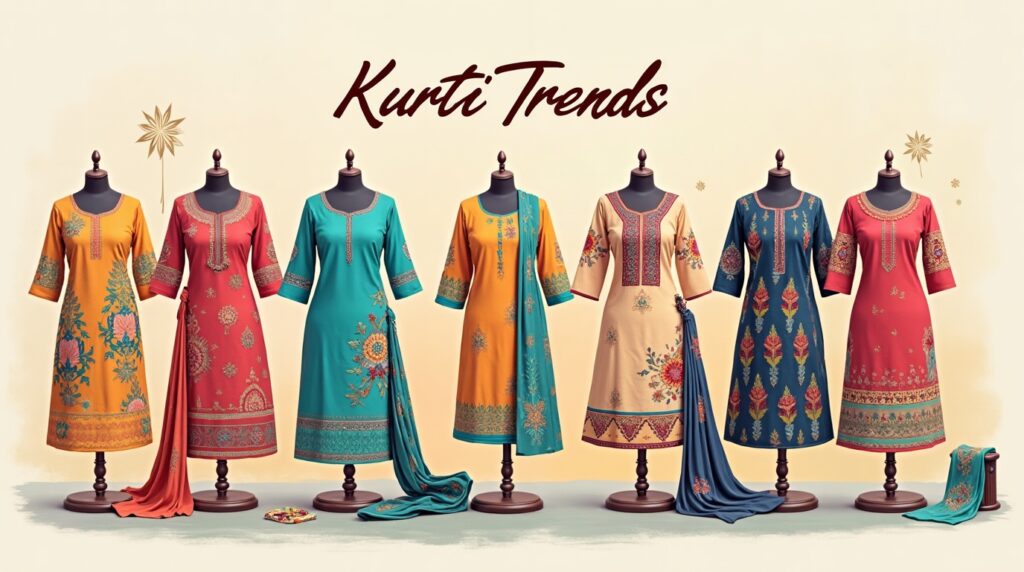 kurti trends